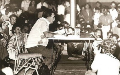 Mario Benedetti: presente, vivo, eterno