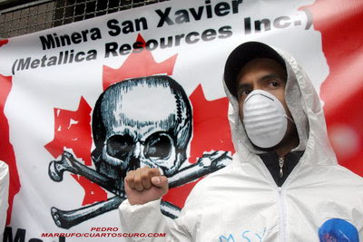 Minera San Xavier, delincuencia organizada y Estado fallido