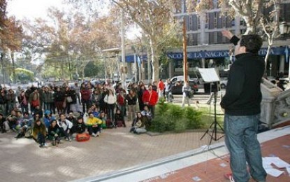Protesta de actores en Cultura