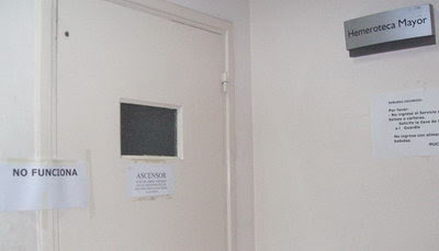 Está inutilizada la sala de lectura de la biblioteca General San Martín