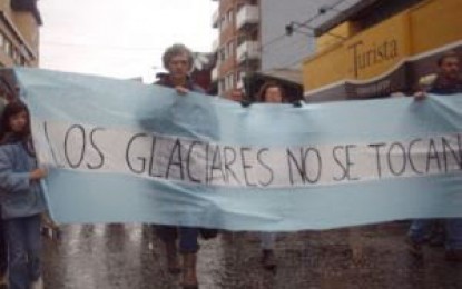 Los glaciares no se tocan. Argentina y Chile juntos por la vida