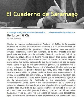 José Saramago: “la corrupción no le importa a nadie”