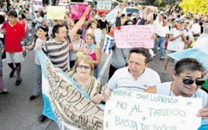 Movilización de Sitea por salarios