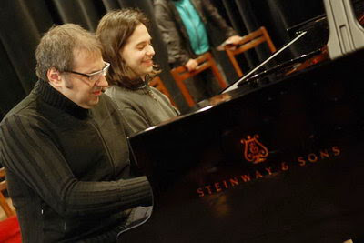 Lito Vitale y Horacio Lavandera grabaron en el Teatro Independencia