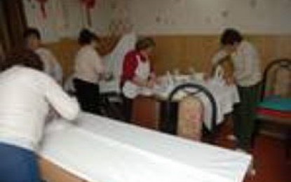 Las Costureras de Vendimia realizan barbijos para centros de salud y hospitales