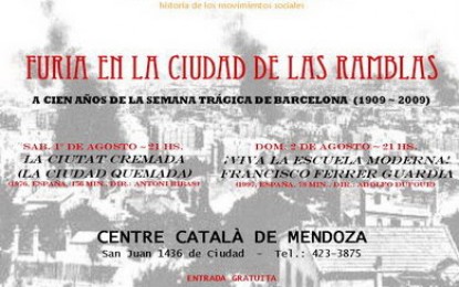 Furia en la ciudad de las ramblas a 100 años de la Semana Trágica de Barcelona