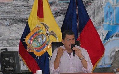 Rafael Correa dice que el supuesto video de las FARC es parte de una campaña desestabilizadora