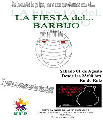 Haciendo frente a la gripe mental ¡¡¡Fiesta del barbijo!!!