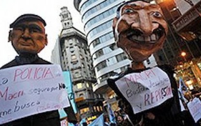 Marcharon a la jefatura de Gobierno porteña contra el nombramiento del ex comisario