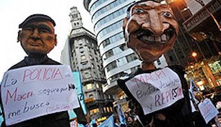 Marcharon a la jefatura de Gobierno porteña contra el nombramiento del ex comisario