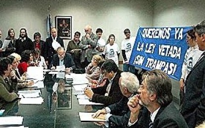 Reafirman en comisión el texto original del proyecto de ley de protección de glaciares
