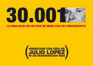 El hijo de Jorge Julio López pidió que la gente siga apoyando la búsqueda de su padre