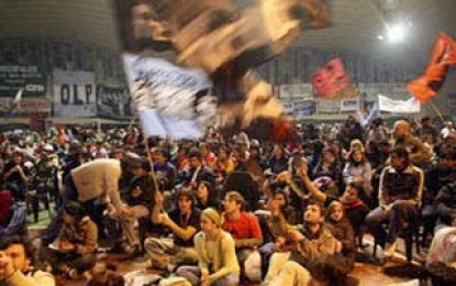 “Que el próximo 23 de octubre, Argentina amanezca pintada hacia la Constituyente Social”