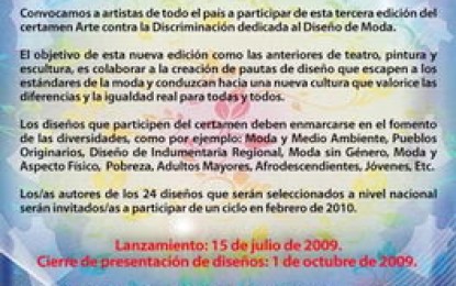 Tercer Encuentro Nacional de Arte Contra la Discriminación – Moda