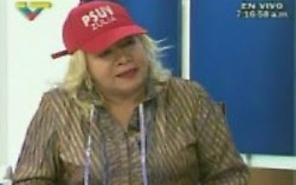 Fiscalía venezolana imputó nueve delitos a Lina Ron por ataque a televisora