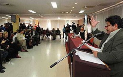 Documento de las organizaciones del campo popular por el proyecto de Ley Medios