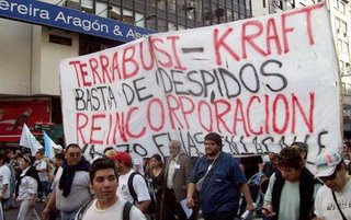 La multisectorial se manifestará en respaldo a los trabajadores de Terrabusi-Kraft