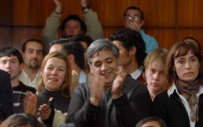 Se supo: una barra del Instituto de Juegos copó la audiencia pública por López Puelles