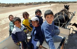 Arreglaron carretelas para chicos de escuelas del desierto