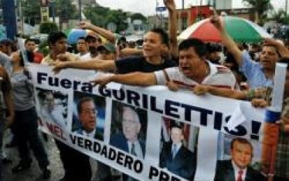 Caravanas en todas las ciudades de Honduras contra golpe militar