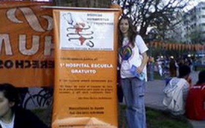 Marcha Mundial por la no Violencia empezó con juntada en Plaza Independencia