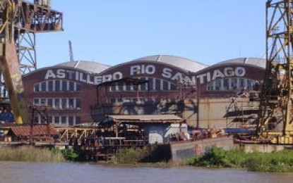 Barcazas de Astillero Río Santiago para Bolivia