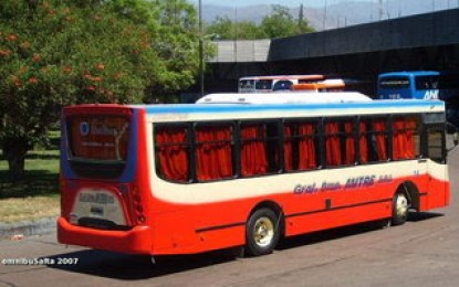Paro en la línea 380 de colectivos