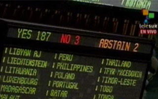 187 países de la ONU exigen fin del bloqueo de Estados Unidos contra Cuba