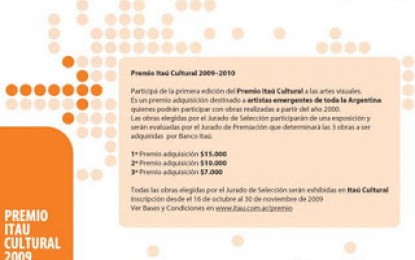 Lanzamiento del Premio Itaú Cultural
