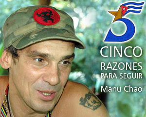 Manu Chao: la vida nos da más de “cinco” razones para seguir (2 Videos)