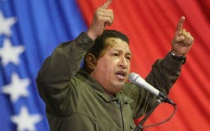 Chávez insiste en llamado a la defensa de Venezuela