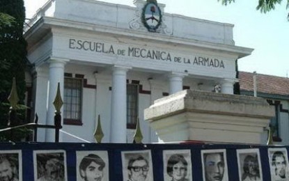 El jueves comenzará el juicio a 19 ex marinos por crímenes en la ESMA durante la dictadura