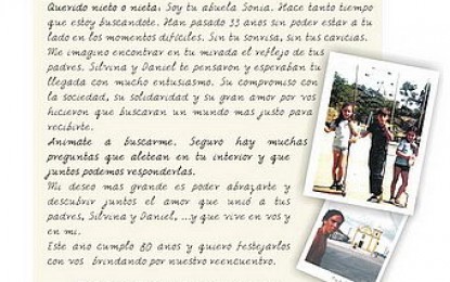 Búsqueda de nietos desaparecidos
