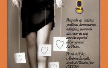 Invitación especial Día de la No Violencia contra la Mujer