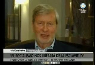 El socialismo, según Gianni Vattimo