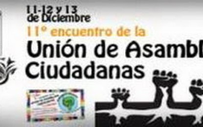 XI Encuentro de la Unión de Asambleas Ciudadanas en Córdoba
