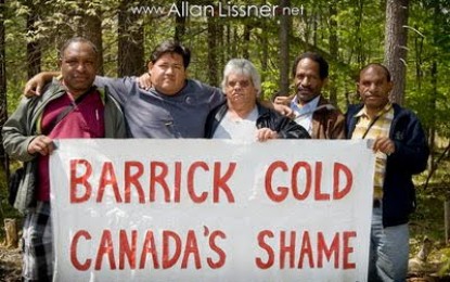 La Barrick Gold de Argentina reprime a trabajadores en huelga y desconoce derechos sindicales