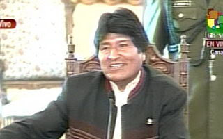 Morales: “este proceso de cambio es del pueblo”