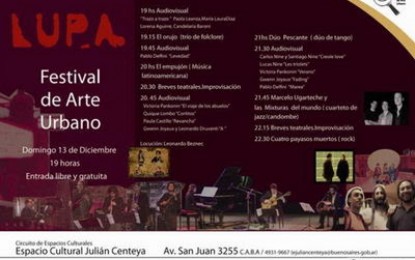 Dúo Pescante en el Festival Lupa / domingo 13 a las 19:00