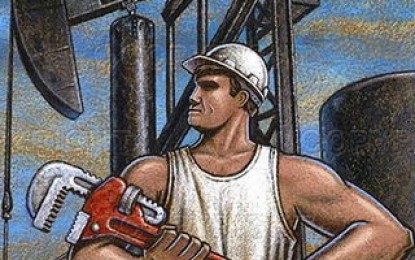 Acto por el día del petróleo nacional