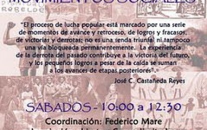Taller de historia y teoría de los movimientos sociales
