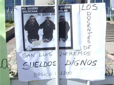 Paro docente: las bases siguen firmes en San Luis