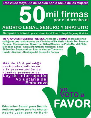 28 de mayo, día internacional de acción por la salud de las mujeres