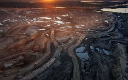 Bajo las arenas bituminosas de Alberta