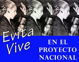 Homenaje a Evita en Mendoza