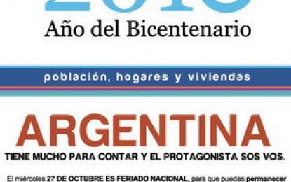Apoyar la realización del Censo Nacional 2010