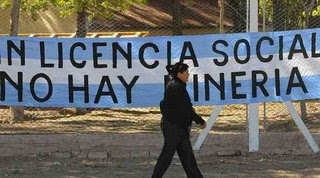 Mendoza dijo NO a minera San Jorge