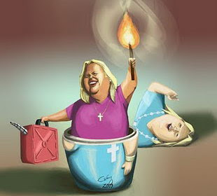 Volvió Elisa Carrió