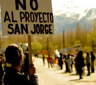 San Jorge: el gobierno debe rechazar el informe de impacto ambiental