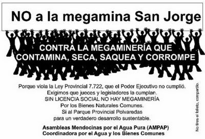 Un peligro, ahora inminente, se cierne sobre Mendoza
